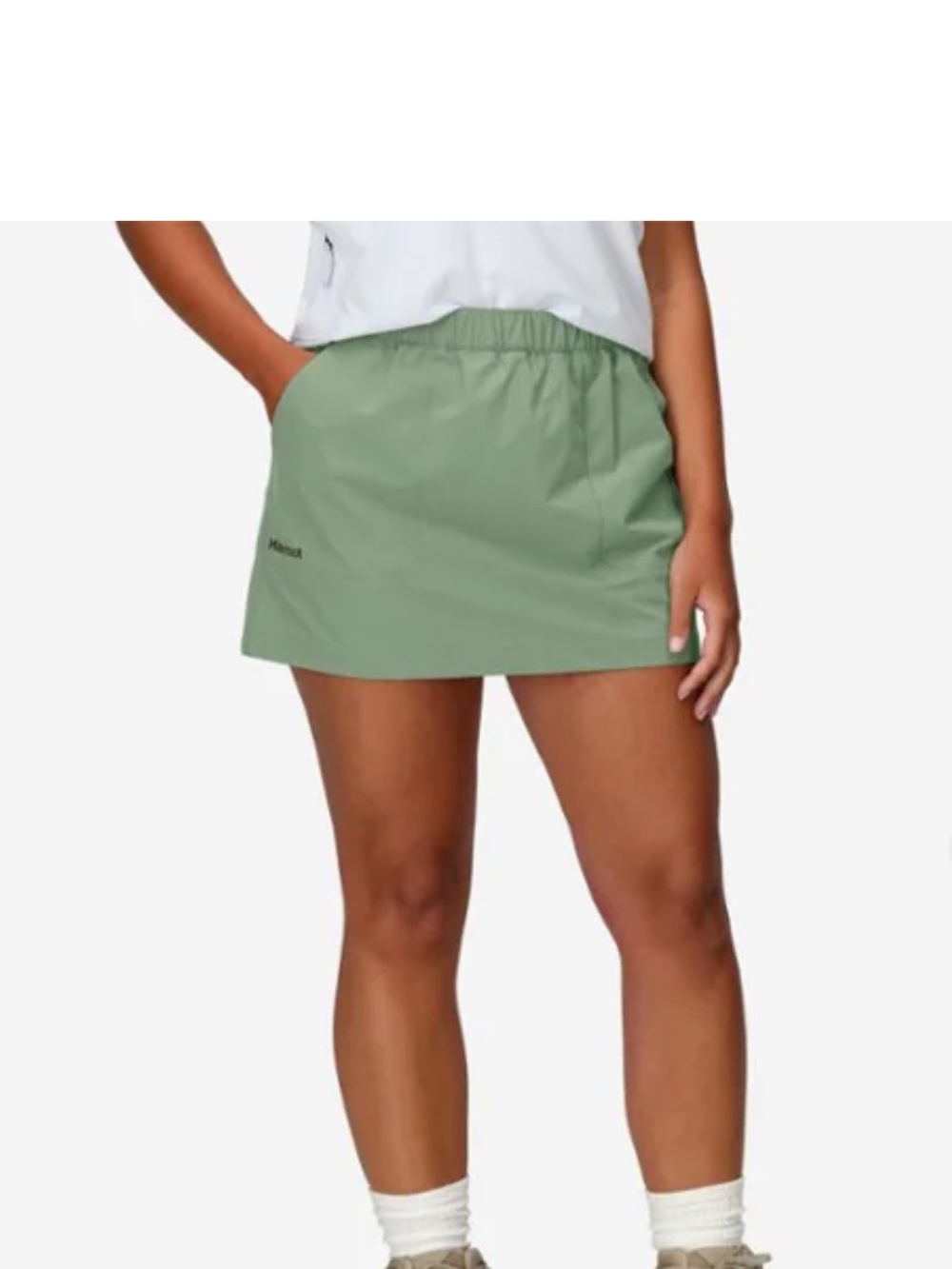 Marmot AIREXCHANGE solarshield Skort Sz XL Green $139